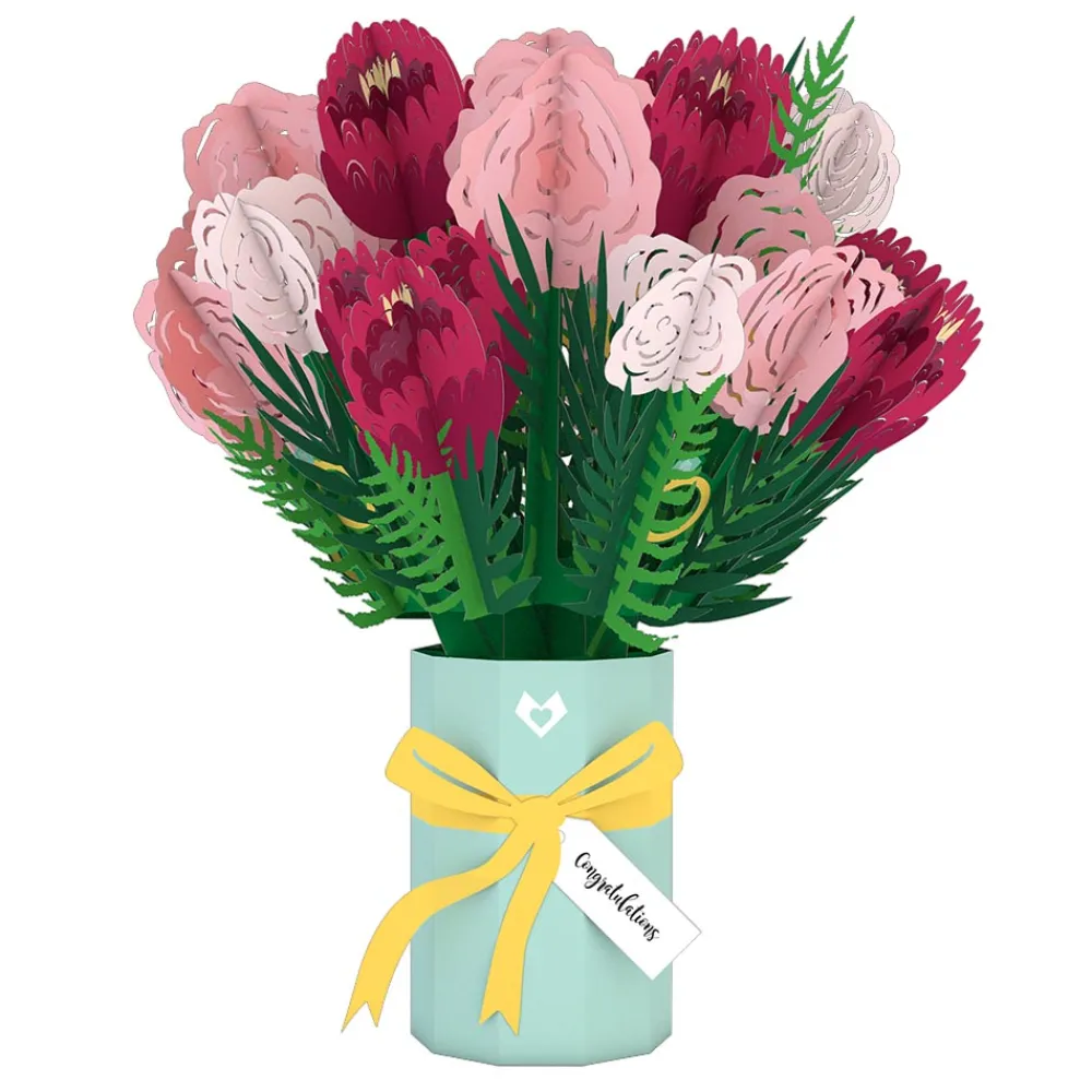 Lovepop Pop-Up Bouquets|Congratulations|Wedding Congratulations Bouquet