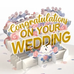 Lovepop Wedding|Wedding Congratulations Pop-Up Card