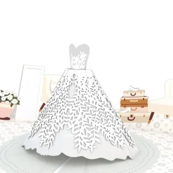 Lovepop Congratulations|Wedding|Wedding Dress Pop-Up Card