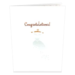 Lovepop Congratulations|Wedding|Wedding Dress Pop-Up Card