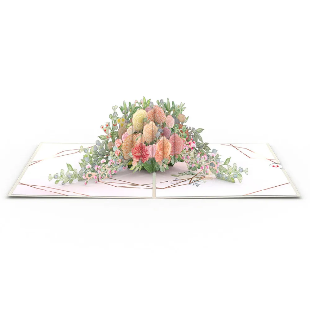 Lovepop Greeting Cards|Congratulations|Wedding Florals Pop-Up Card