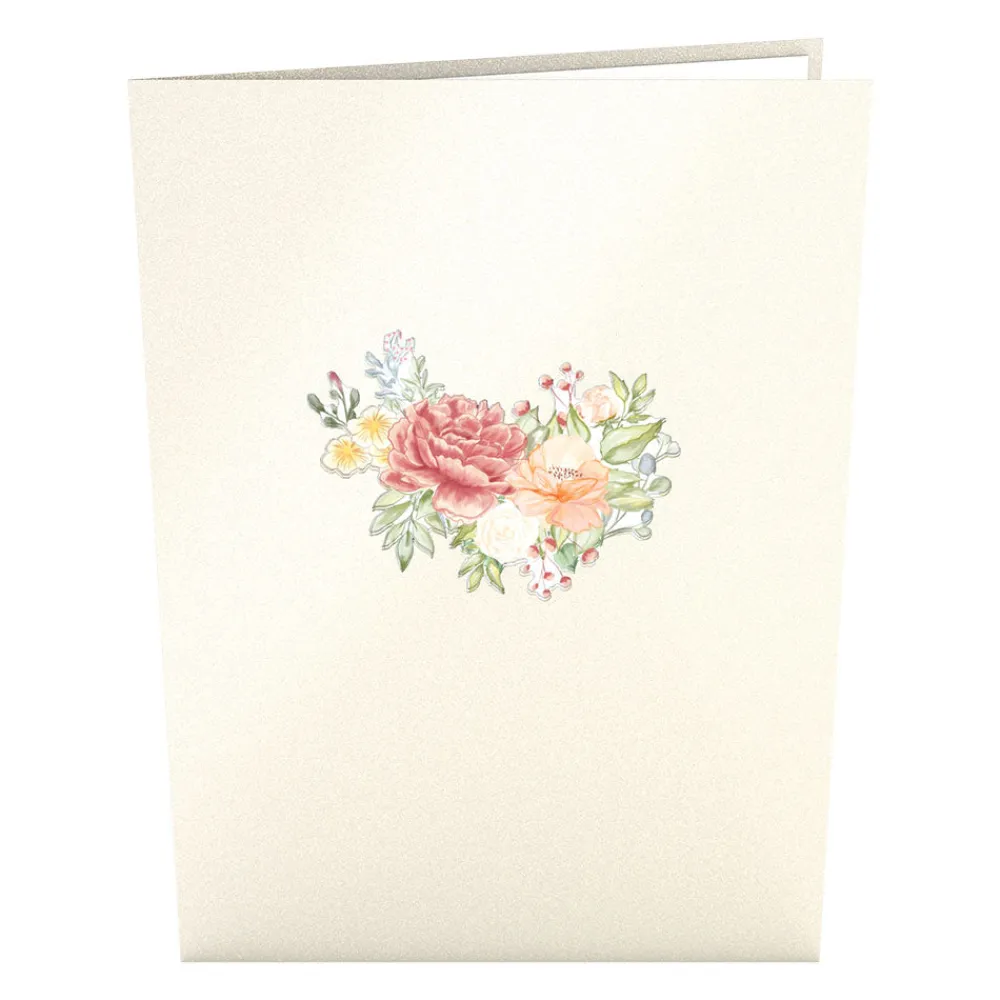 Lovepop Greeting Cards|Congratulations|Wedding Florals Pop-Up Card