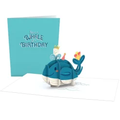 Lovepop Birthday|Whale of a Birthday: Paperpop® Card