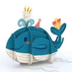 Lovepop Birthday|Whale of a Birthday: Paperpop® Card
