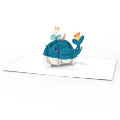 Lovepop Birthday|Whale of a Birthday: Paperpop® Card