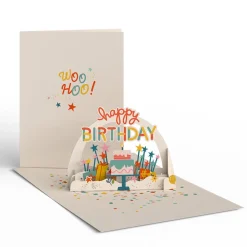 Lovepop Value Packs|Birthday|Whimsical Birthday Box Set (Assorted 12-Pack): Paperpop® Card