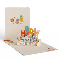 Lovepop Value Packs|Birthday|Whimsical Birthday Box Set (Assorted 12-Pack): Paperpop® Card