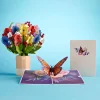 Lovepop Pop-Up Bouquets|Card & Gift Bundles|Wildflower & Monarch Butterfly Bundle