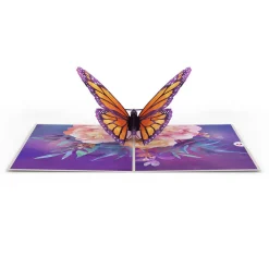 Lovepop Pop-Up Bouquets|Card & Gift Bundles|Wildflower & Monarch Butterfly Bundle