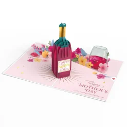 Lovepop Greeting Cards|Mother'S Day 5/11|Wine Down and Relax Mother's Day Pop-Up Card