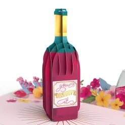 Lovepop Greeting Cards|Mother'S Day 5/11|Wine Down and Relax Mother's Day Pop-Up Card