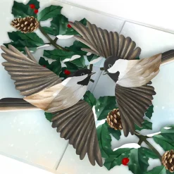 Lovepop Greeting Cards|Winter Chickadees Pop-Up Card
