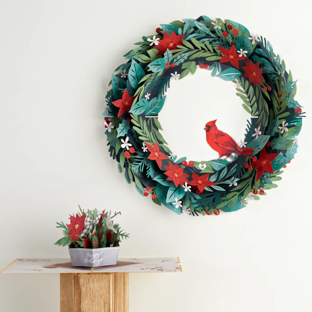 Lovepop Card & Gift Bundles|Christmas 12/25|Winter Flower Basket Bundle