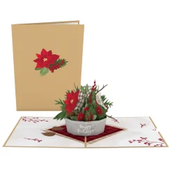 Lovepop Card & Gift Bundles|Christmas 12/25|Winter Flower Basket Bundle