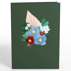 Lovepop Christmas 12/25|Winter Frosted Botanicals Pop-Up Card