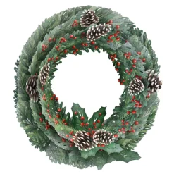 Lovepop Decor|Christmas 12/25|Winter Greens Wreath