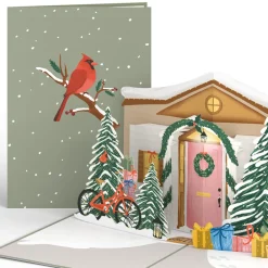 Lovepop Greeting Cards|Christmas 12/25|Winter Welcome Pop-Up Card