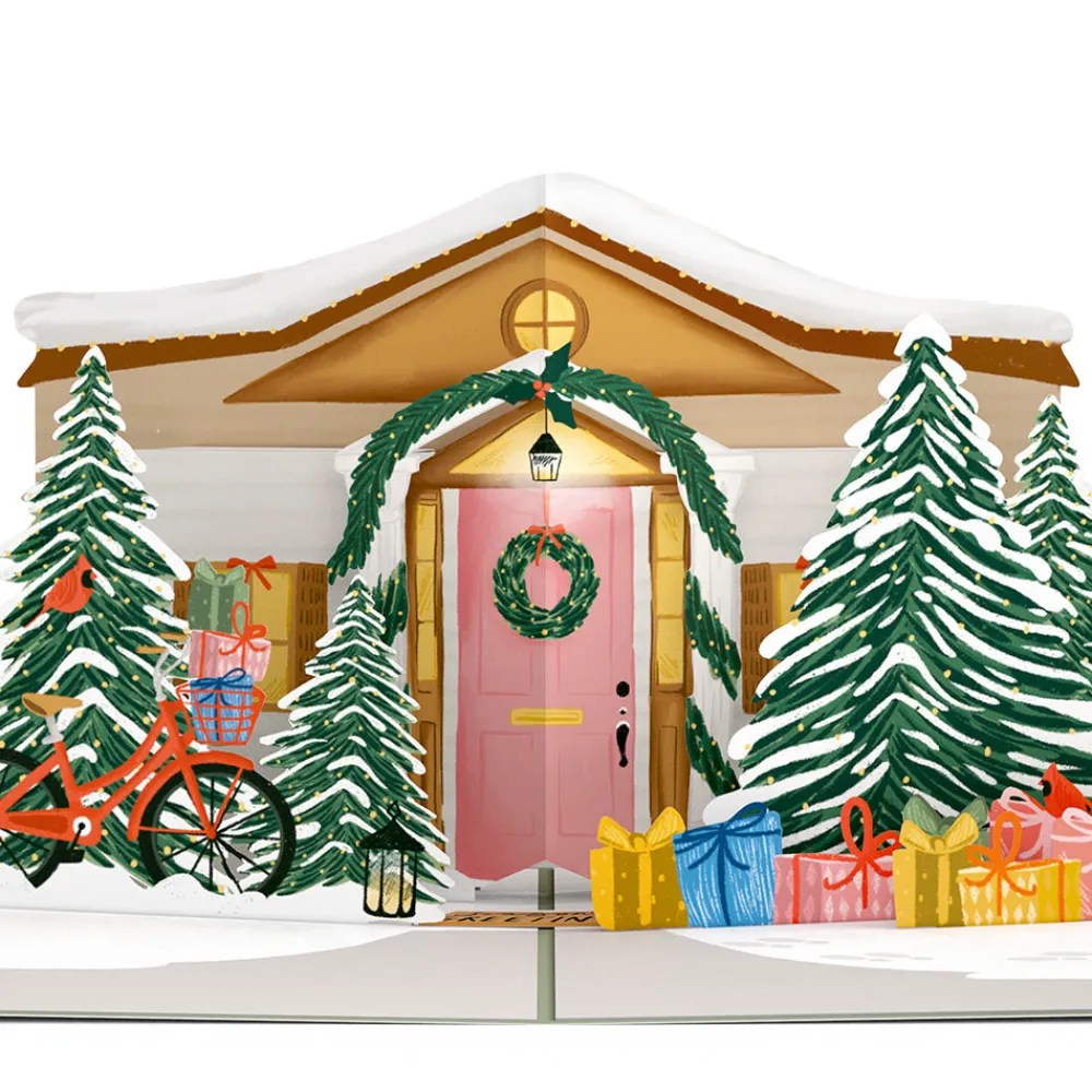 Lovepop Greeting Cards|Christmas 12/25|Winter Welcome Pop-Up Card