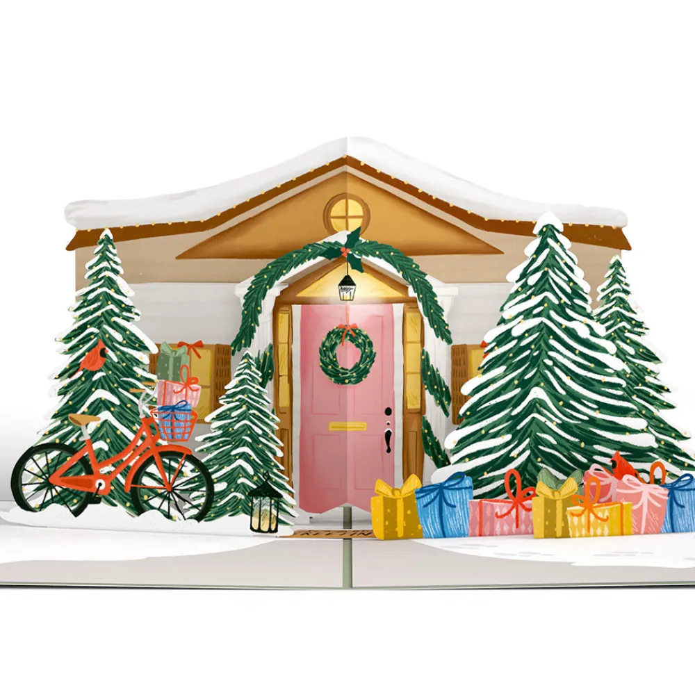 Lovepop Greeting Cards|Christmas 12/25|Winter Welcome Pop-Up Card