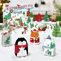 Lovepop Advent Calendars|Christmas 12/25|Winter Woodland 12 Day Holiday Advent Calendar