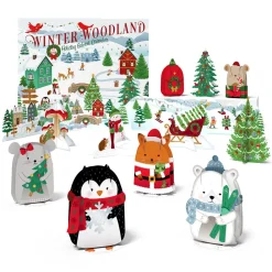 Lovepop Advent Calendars|Christmas 12/25|Winter Woodland 12 Day Holiday Advent Calendar
