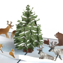 Lovepop Greeting Cards|Winter's Eve Vigil Pop-Up Card