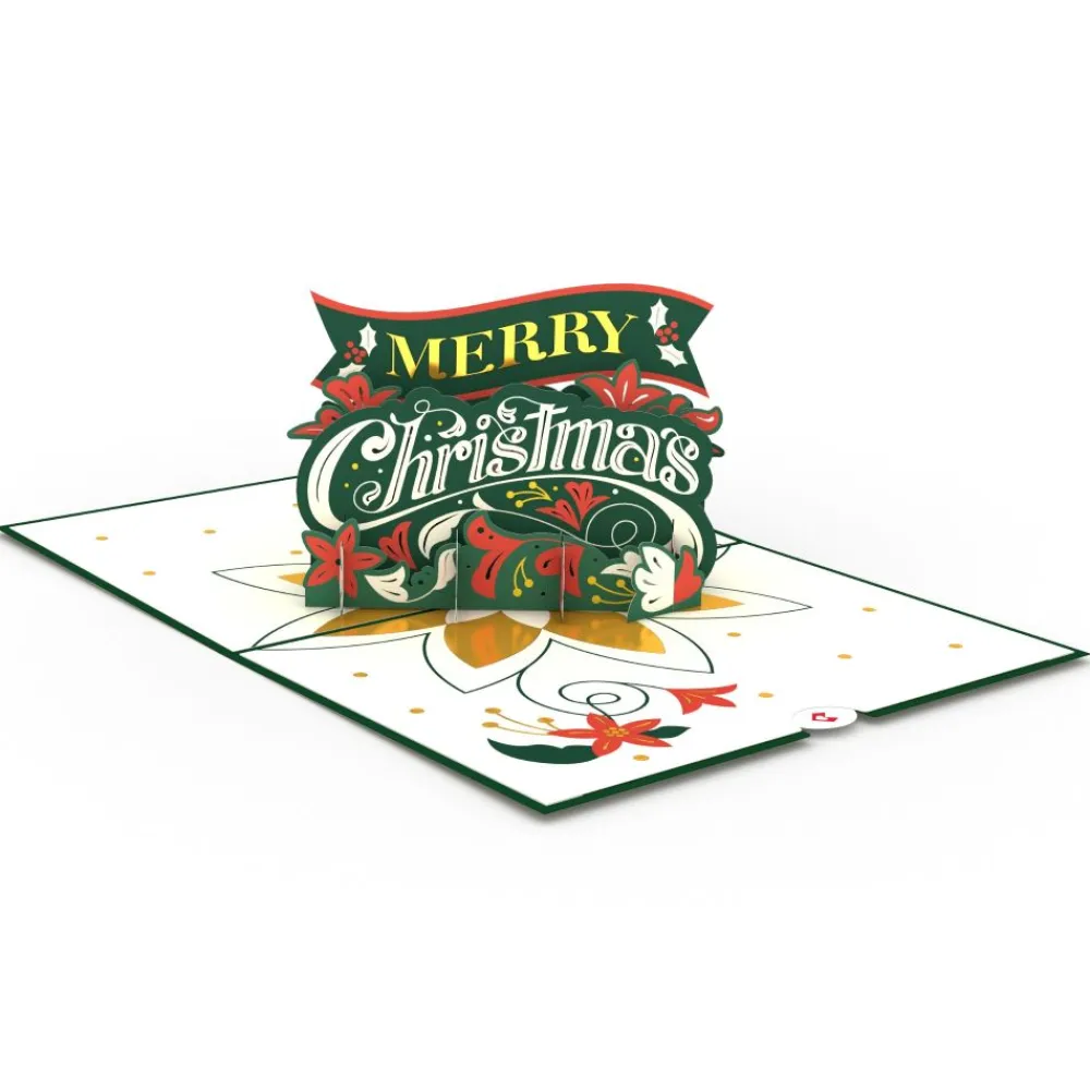 Lovepop Christmas 12/25|Wishing You a Merry Christmas Pop-Up Card
