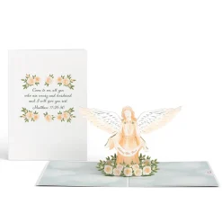 Lovepop Greeting Cards|Religious|Wishing You Peace Sympathy Pop-Up Card