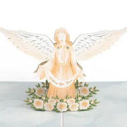 Lovepop Greeting Cards|Religious|Wishing You Peace Sympathy Pop-Up Card