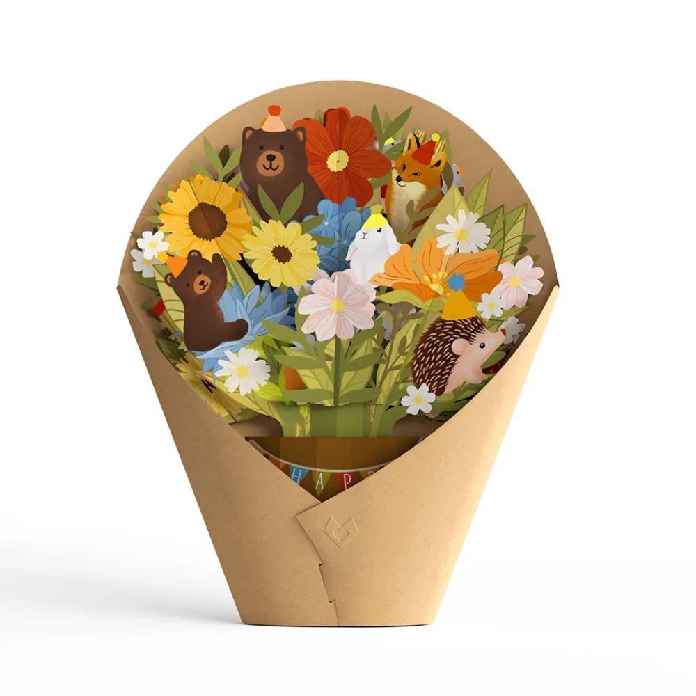 Lovepop Pop-Up Bouquets|Decor|Woodland Birthday Party Bouquet