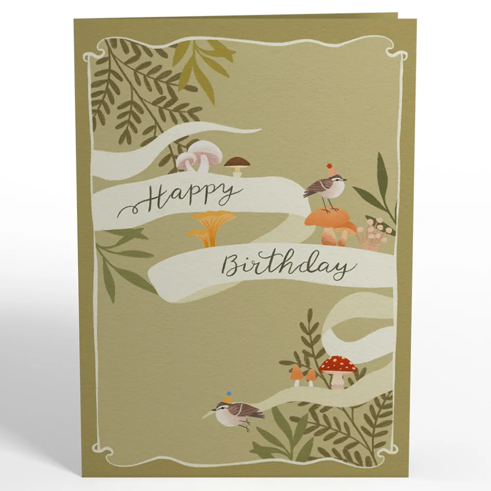 Lovepop Greeting Cards|Birthday|Woodland Birthday Party Pop-Up Card
