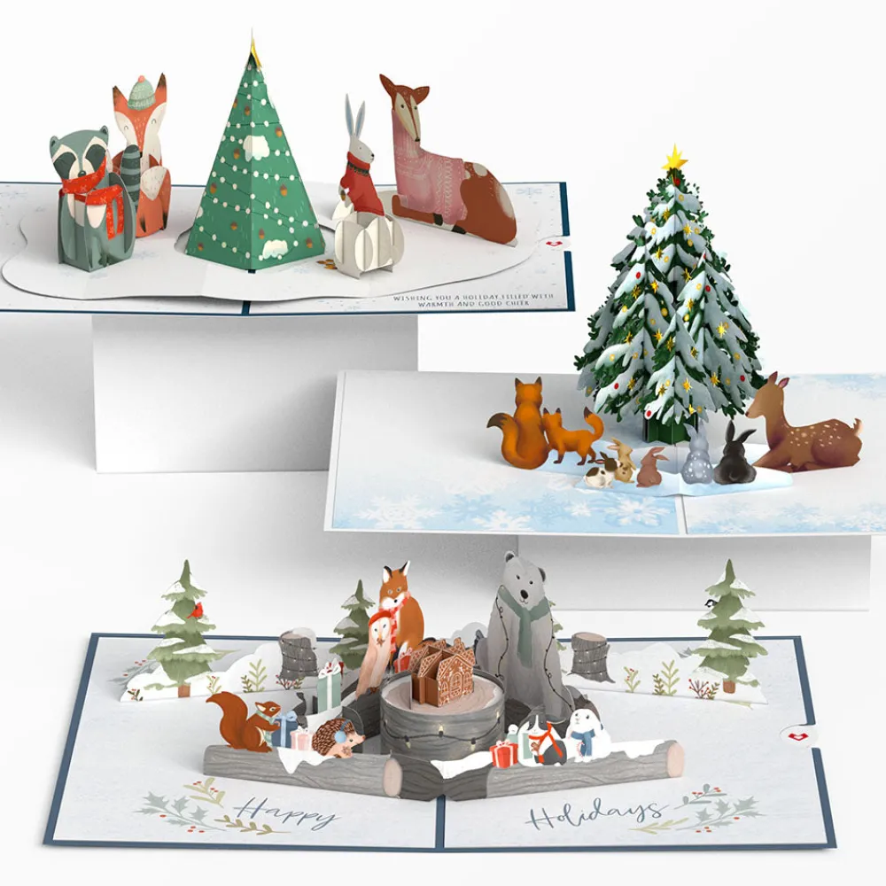 Lovepop Value Packs|Christmas 12/25|Woodland Christmas 3-Pack