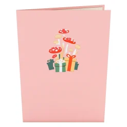 Lovepop Birthday|Her|Woodland Gnomes Birthday Cake Pop-Up Card