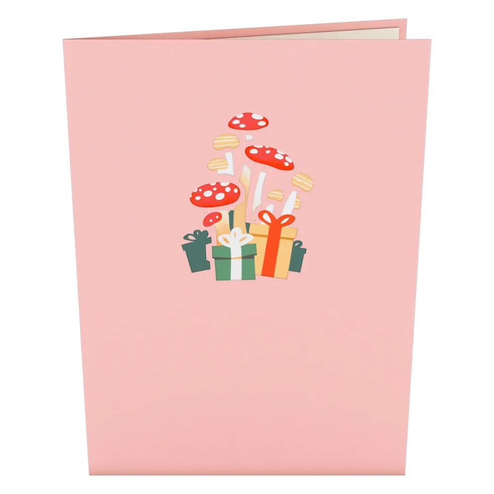 Lovepop Birthday|Her|Woodland Gnomes Birthday Cake Pop-Up Card