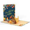 Lovepop Thanksgiving 11/27|Woodland Harvest Thanksgiving Wishes Pop-Up Card