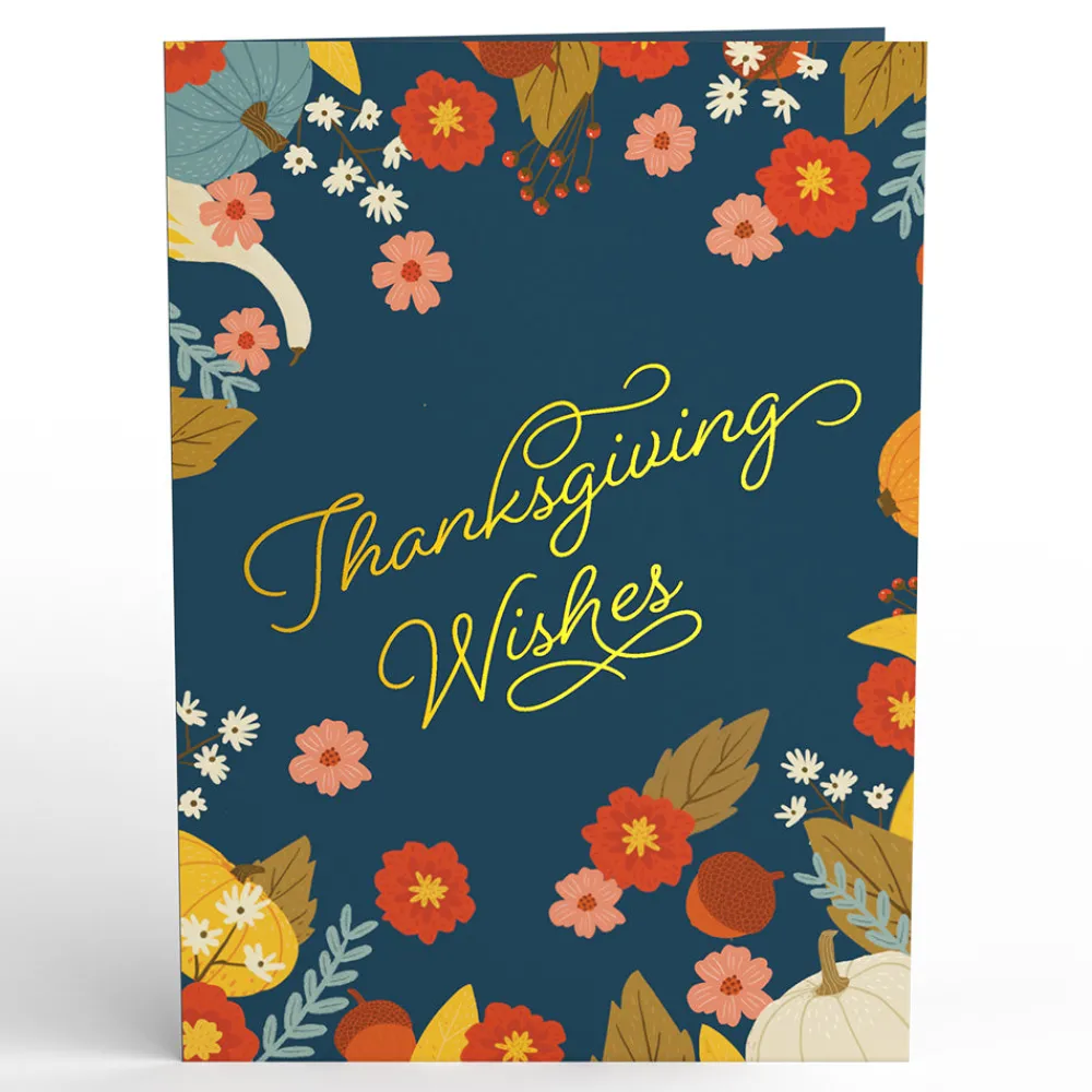 Lovepop Thanksgiving 11/27|Woodland Harvest Thanksgiving Wishes Pop-Up Card