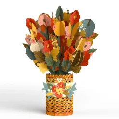 Lovepop Pop-Up Bouquets|Card & Gift Bundles|Woodland Harvest Thanksgiving Bundle