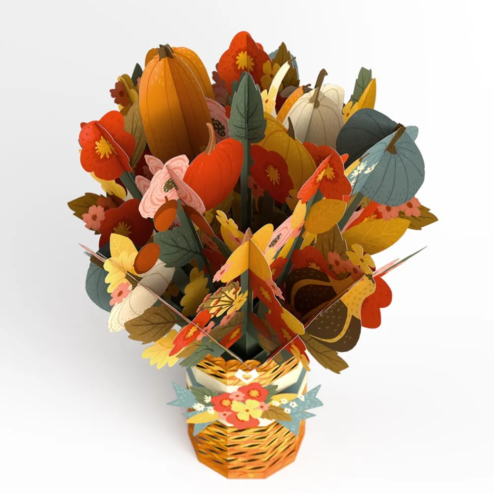 Lovepop Pop-Up Bouquets|Card & Gift Bundles|Woodland Harvest Thanksgiving Bundle