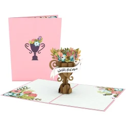 Lovepop Greeting Cards|International Women'S Day 3/8|World's Best Mom Pop-Up Card