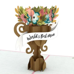 Lovepop Greeting Cards|International Women'S Day 3/8|World's Best Mom Pop-Up Card