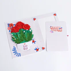 Lovepop Pop-Up Bouquets|Anniversary|XOXO Card with Mini Bouquet