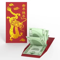 Lovepop Lunar New Year 1/29|Year of the Dragon Lunar New Year Money Holder