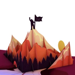 Lovepop Congratulations|Graduation|You Did It Mountains Pop-Up Card