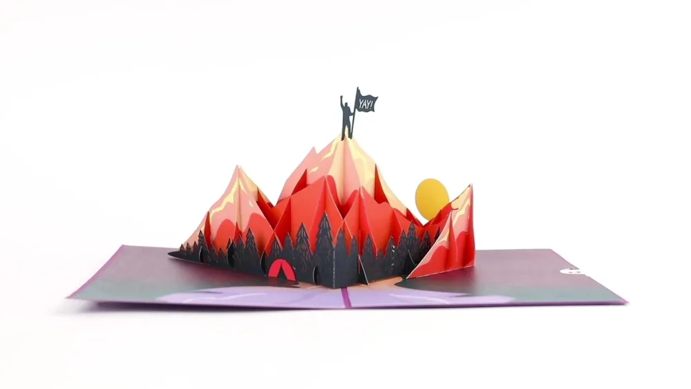 Lovepop Congratulations|Graduation|You Did It Mountains Pop-Up Card