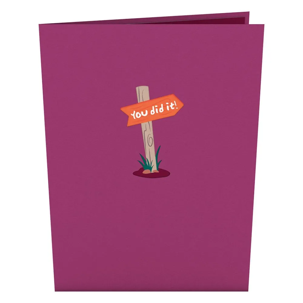 Lovepop Congratulations|Graduation|You Did It Mountains Pop-Up Card