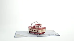 Lovepop Greeting Cards|Anniversary|You Float My Boat Pop-Up Card