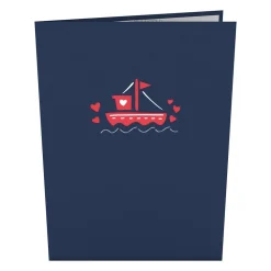 Lovepop Greeting Cards|Anniversary|You Float My Boat Pop-Up Card