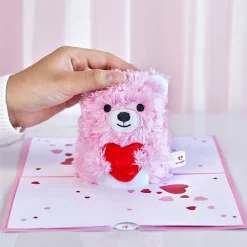 Lovepop Plushpop|Anniversary|You Make Me Beary Happy' Plushpop Card