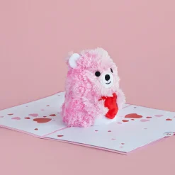 Lovepop Plushpop|Anniversary|You Make Me Beary Happy' Plushpop Card