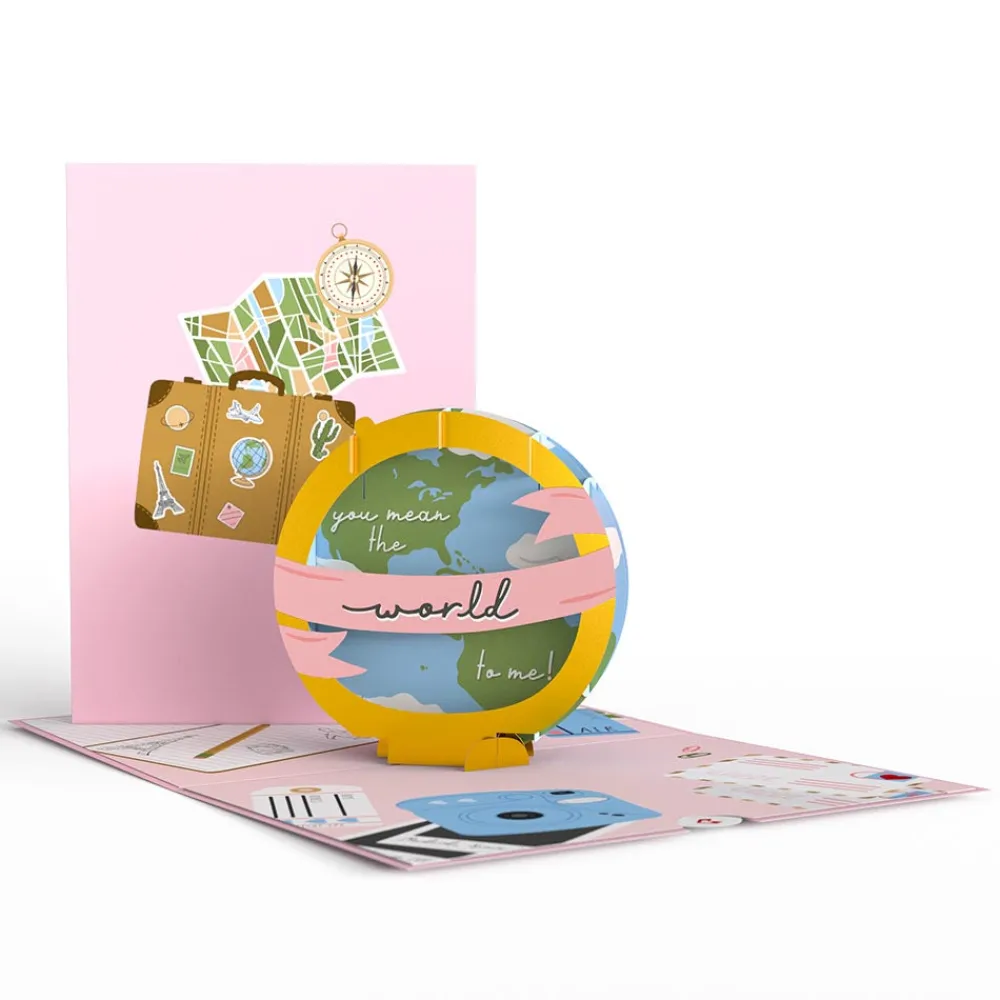 Lovepop Valentine'S Day 2/14|Her|You Mean the World to Me Thoughtful Pop-Up Card